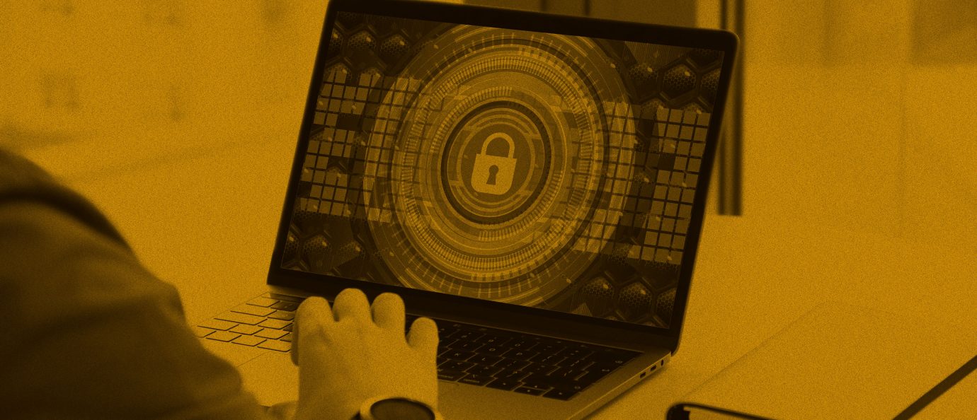 Lock on laptop