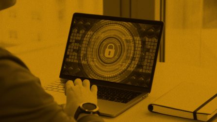 Lock on laptop